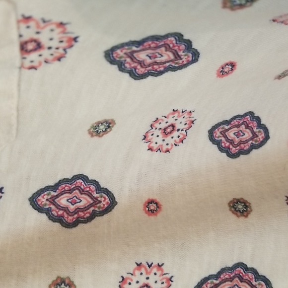 Boho Button Up Long Sleeve Flowy Blouse Westport 3X - Picture 4 of 7